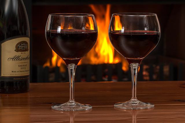 Shiraz red wine